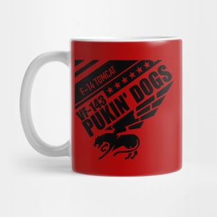 VF-143 Pukin' Dogs - F-14 Tomcat Mug